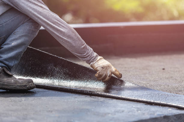 Professional Exterior Waterproofing technician working in Curtice, OH